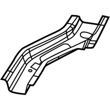 Jeep 68426131AA Floor Rail