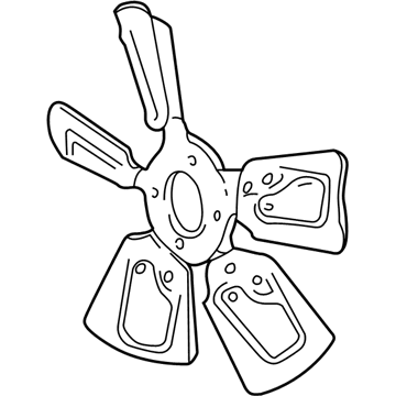 Mopar 52027846AB Fan Blade