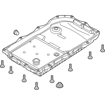 Jeep 68225344AA Transmission Pan