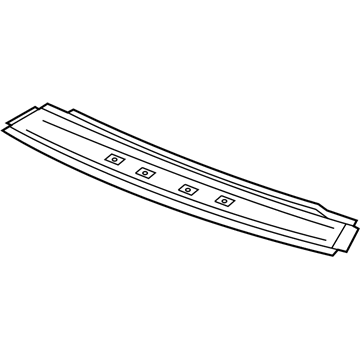 Chrysler 68054854AB Windshield Header