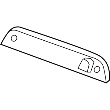 Jeep 5303754AG High Mount Lamp