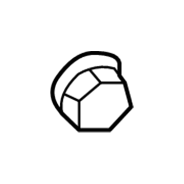 Jeep 6104718AA Nut - Hexagon Flange Lock