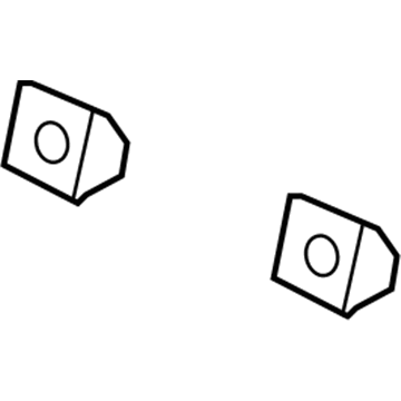 Jeep 6036718AA High Mount Lamp Nut