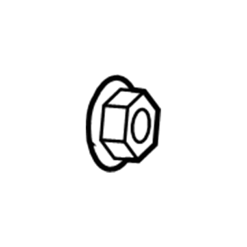 Dodge 6512602AA Upper Control Arm Nut