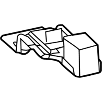 Ram 68135063AA Spare Carrier Mount Bracket