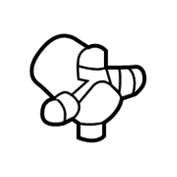 Ram 68169692AA Spare Tire Retainer