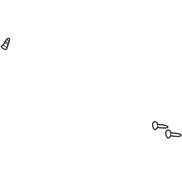 Dodge 6032723 Lower Column Cover Screw