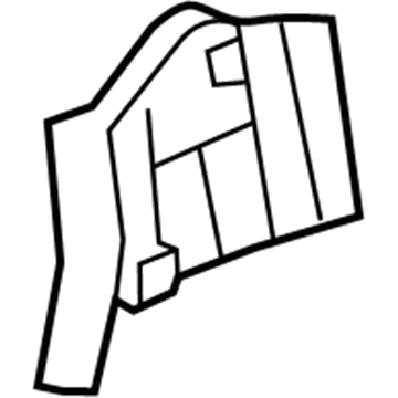 Chrysler 55364564AA Striker Reinforcement