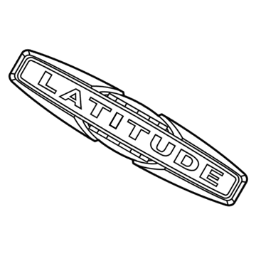 Jeep 68291190AA Nameplate