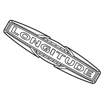 Jeep 68291191AA Nameplate