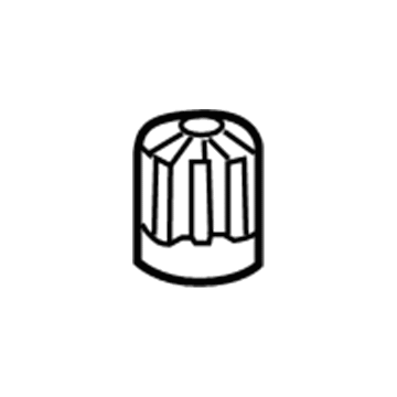 2003 Dodge Sprinter 3500 A/C Service Cap - 5098958AA