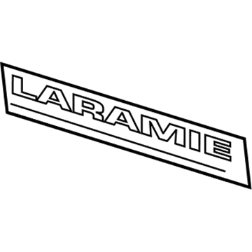 Dodge 55077328AB Nameplate