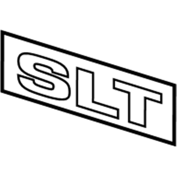 Dodge 55077326AB Nameplate