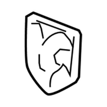 Dodge 55077718AA Medallion