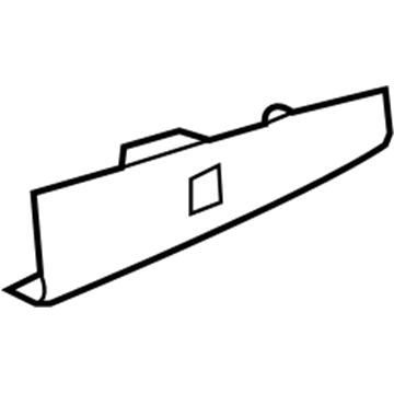 Mopar 5HS84XDBAE Switch Bezel, Rear Passenger Side Mopar 5HS84XDBAE Switch Bezel, Rear Passenger Side