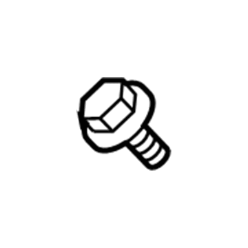 Dodge 6513505AA Heat Shield Screw
