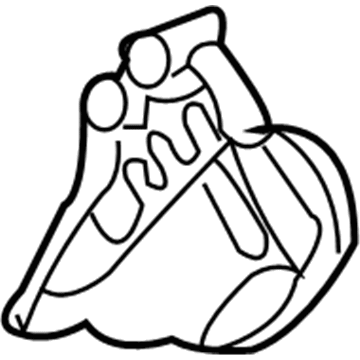 Dodge Ram 1500 Engine Mount Bracket - 55398589AB