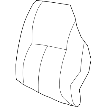 Chrysler WJ491T5AA Cover-Rear Seat Back
