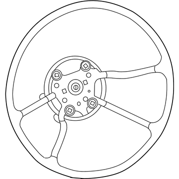 Jeep Steering Wheel - 1AF00XDVAB