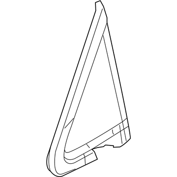 Chrysler 68227746AE Glass Assembly