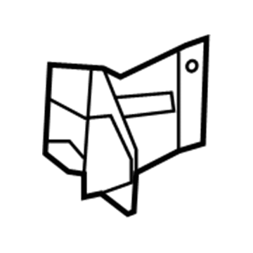 Dodge 4865929AF Foot Rest