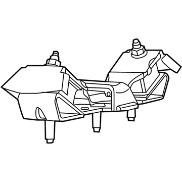 Ram 68368033AA Transmission Mount