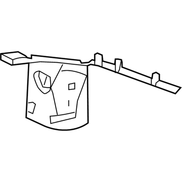 Jeep 1CL96BD1AE Lock Pillar Trim