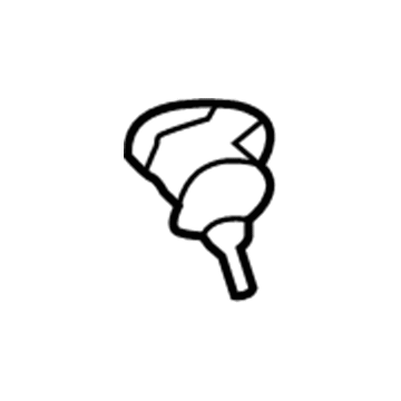 Jeep 68160688AA Catalytic Converter Upper Bracket