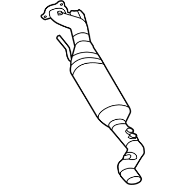 Jeep 68329874AA Catalytic Converter