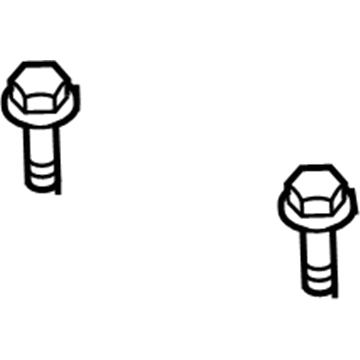 Dodge 6506600AA Buckle End Bolt