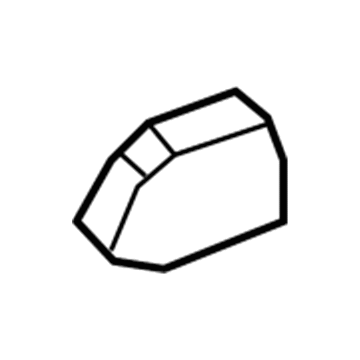 Dodge 5HU37BD1AC Retractor Assembly Cover