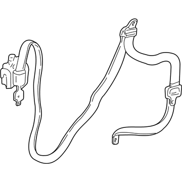 Dodge XB241L2AB Belt & Retractor