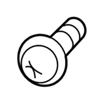 Chrysler 5061472AA Trunk Lid Trim Pin