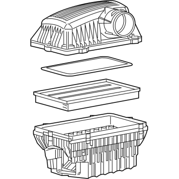 Ram 68419910AB Air Cleaner Assembly