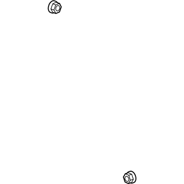 Dodge 6509584AA Mount Bracket Nut