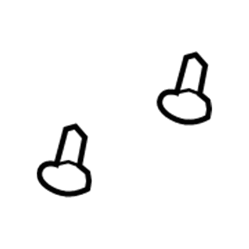 Dodge 1GW21DW1AA Headliner Fastener