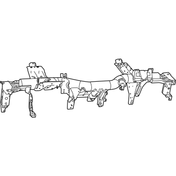 Ram 68565668AC Reinforcement Beam