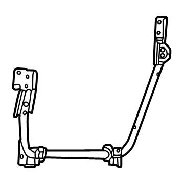 Ram 68523023AC Center Bracket
