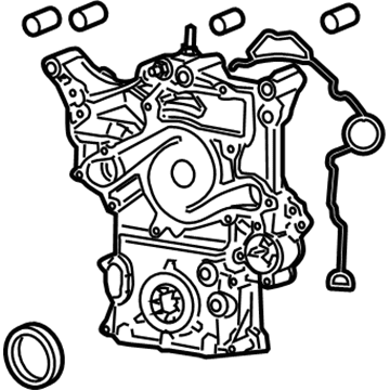 Dodge 53021323AJ Timing Cover