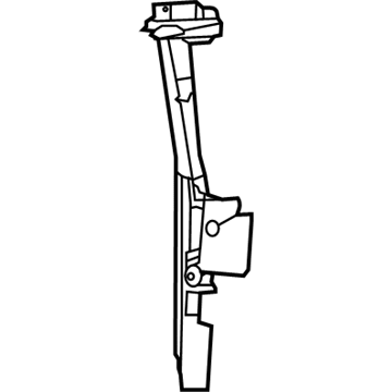 Mopar 68223483AA Air Baffle, Passenger Side