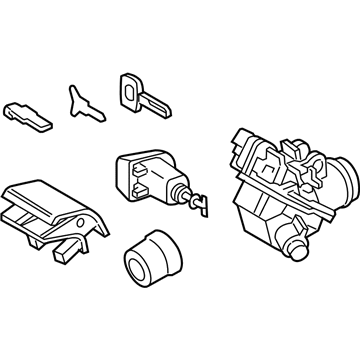 Chrysler 5101014AA Lock Set