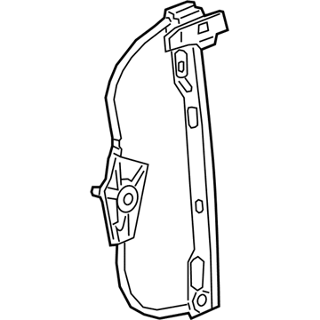 Jeep Window Regulator - 68301946AA