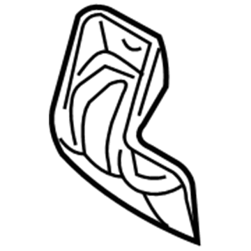 Chrysler Sway Bar Bracket - 4895134AB