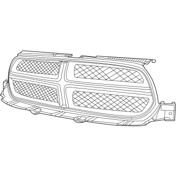 2011 Dodge Durango Grille - 1RE01TZZAI