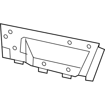 Dodge 1JF031DSAA Bezel