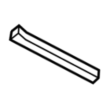 Jeep 68301937AA Lower Channel Seal