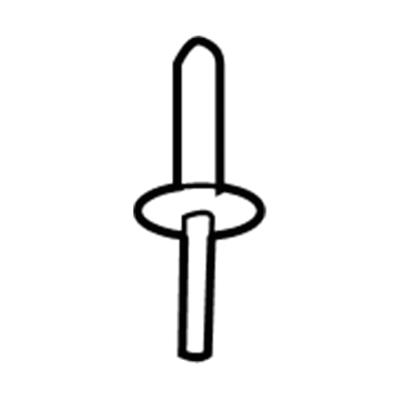 Ram 6500911 Fender Liner Rivet