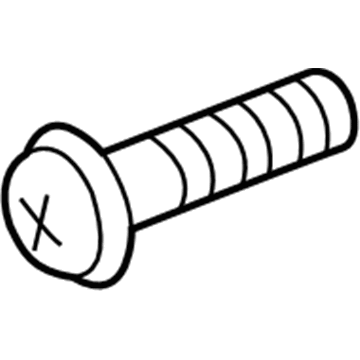 Jeep 6036163AA High Mount Lamp Screw