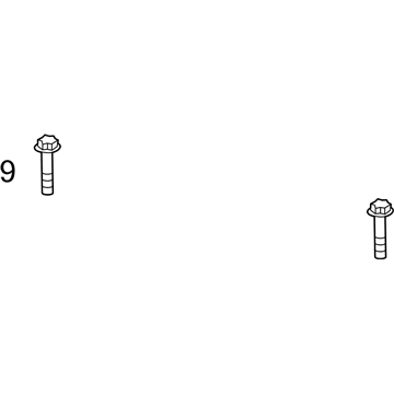 Dodge 6510441AA Bracket Bolt