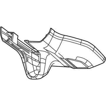 Ram 68594727AA Mirror Cover